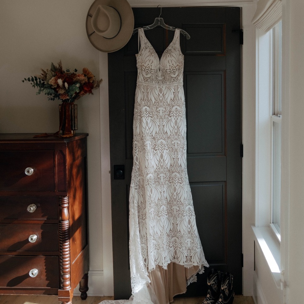 Bohemian Lace Gown